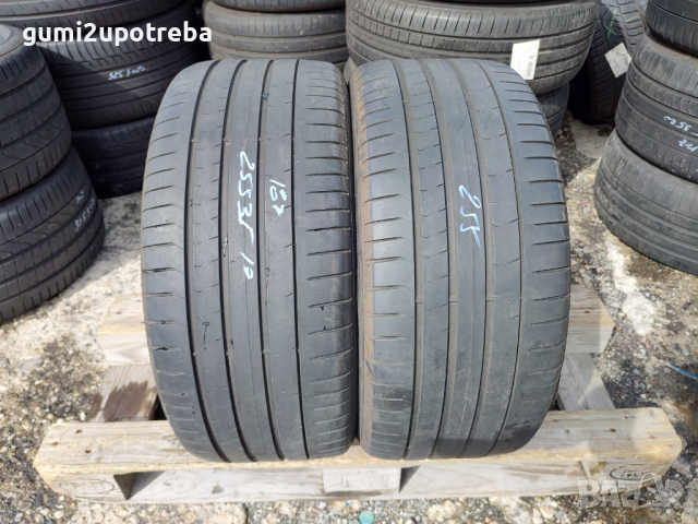 255/35/19 Пирели Пи Зеро PZ4 2018г 4,7-8мм Рън Флат, снимка 1