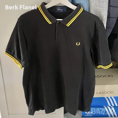 Оригинална поло тениска на Fred Perry M3600 506 Yellow Tipped