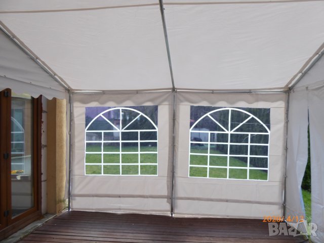 Шатра 5х12м, PVC 500гр/м2 - 100% водоустойчива, снимка 2 - Други - 31047078