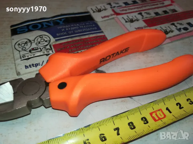 ROTAKE-РЕЗАЧКИ КЛЕЩИ 6 ИНЧА 1312241719, снимка 10 - Клещи - 48336813