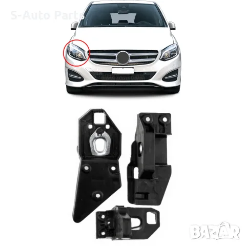Комплект щипки за захващане на фар Mercedes-B-Class W246, снимка 3 - Аксесоари и консумативи - 55844750