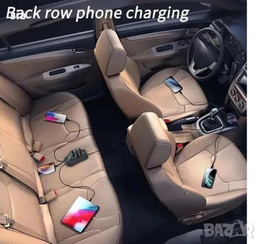 Трансмитер за кола, Bluetooth, 5.3 fm, Зарядно за автомобил, снимка 3 - Аксесоари и консумативи - 51213758