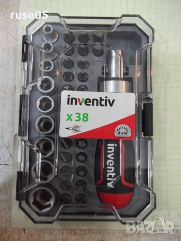 Отвертка "INVENTIV - 38 бр." комплект нова, снимка 3 - Отвертки - 40350292