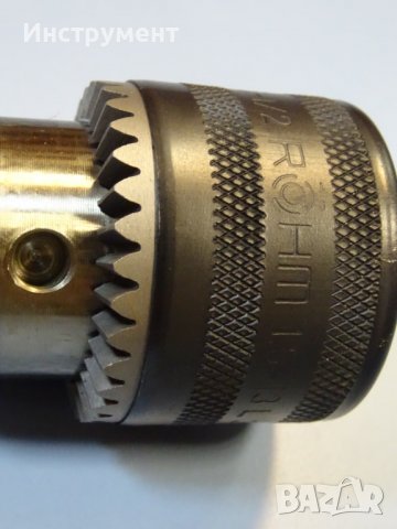 Патронник за бормашина ROHM PRIMA 13-L dril chuck 3/8"-24UNF, снимка 9 - Бормашини - 40142023