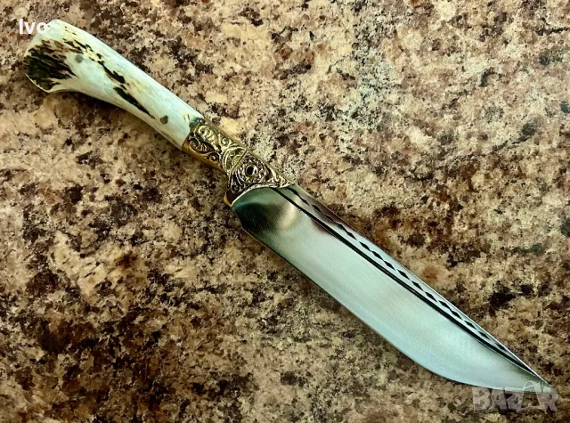 Ловен нощ ръчно изкован, снимка 4 - Антикварни и старинни предмети - 49336355