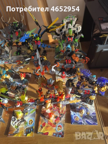 Огромна Лего Колекция, конструктури LEGO Hero Factory, Bionicle, City, NINJAGO, снимка 5 - Конструктори - 52434802