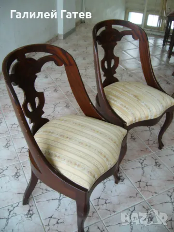Старинни Двойки Столове -Уникални  Намаления, снимка 4 - Антикварни и старинни предмети - 47069952