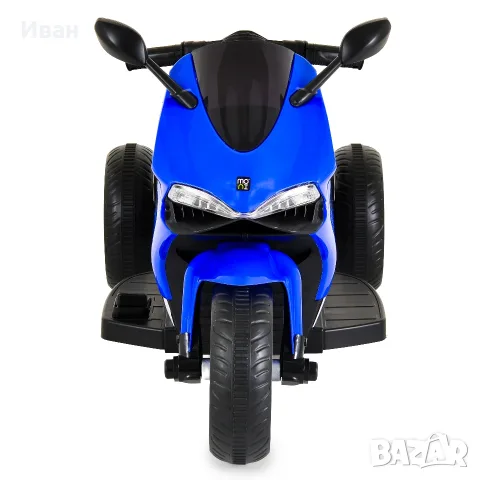 ТОП ЦЕНА!НОВО!Детски акумулаторен мотор с 3 гуми Nairobi BLUE с 6V батерия,Bluetooth, снимка 2 - Детски велосипеди, триколки и коли - 55881987