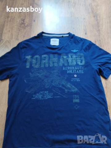 aeronautica militare - страхотна мъжка тениска XL, снимка 4 - Тениски - 51119423