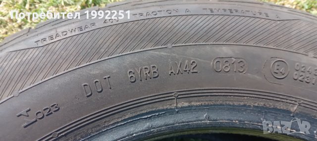 4бр летни гуми Barum Bravuris2. 195/60R15. DOT 0813. 6mm дълбочина на шарката. Внос от Германия. Цен, снимка 3 - Гуми и джанти - 37167703