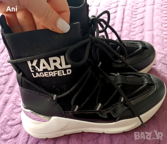 Обувки Karl lagerfeld , снимка 2 - Маратонки - 52536734