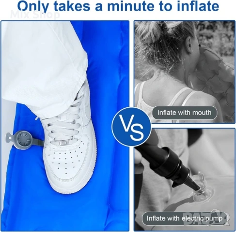 Нов Ултра лек самонадуващ се матрак , снимка 4 - Други спортове - 54135181