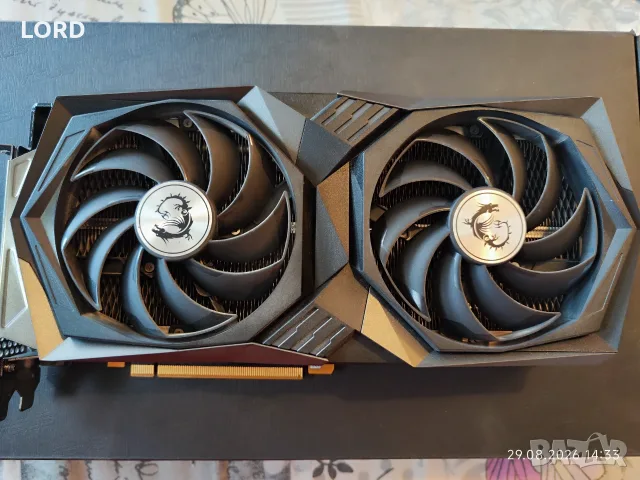 Видеокарта RTX 3060Ti 8GB Msi Gaming X