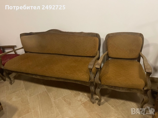 Стари мебели столове тонет закачалка виенска маса, снимка 9 - Столове - 51555457