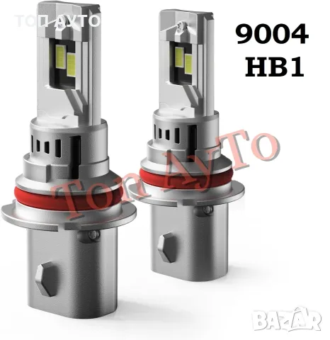 LED Лед Крушки 9004 / HB1, 9007 / HB5, 9008 / H13 За Американски Автомобили Комплект, снимка 3 - Аксесоари и консумативи - 56083698