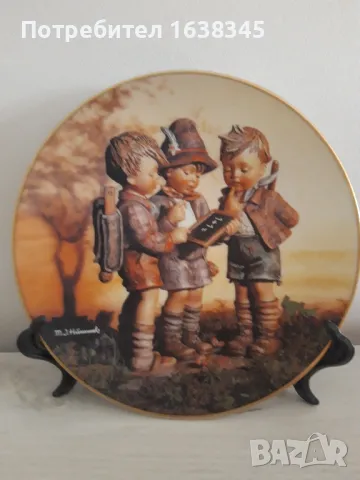 Чинии за стена Hummel, снимка 3 - Декорация за дома - 48317545