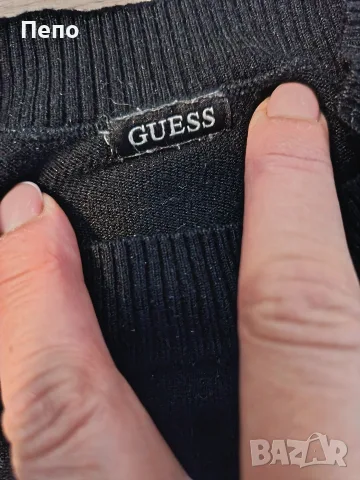 Блуза плетово Guess, снимка 3 - Блузи с дълъг ръкав и пуловери - 56231866