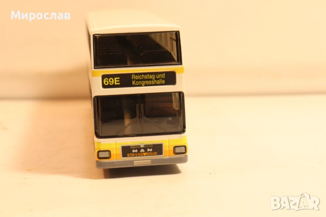 WIKING H0 1/87 MAN АВТОБУС МОДЕЛ КОЛИЧКА ИГРАЧКА, снимка 5 - Колекции - 54028640