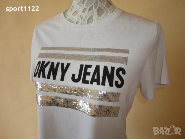 DKNY/размер M/дамска тениска, снимка 7 - Тениски - 51142164