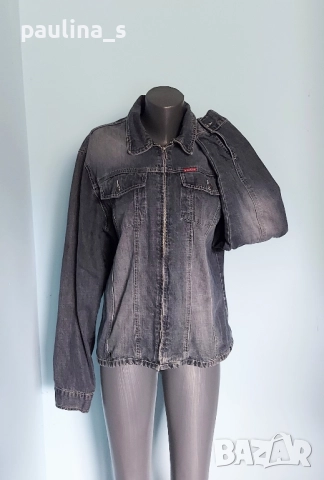 Три различни броя / Дамско марково дънково яке / голям размер , снимка 9 - Якета - 51465019