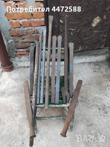 щанги за джанти за трактори гаечни и глухи ключове 55,50,46,41,36,32 и други части 