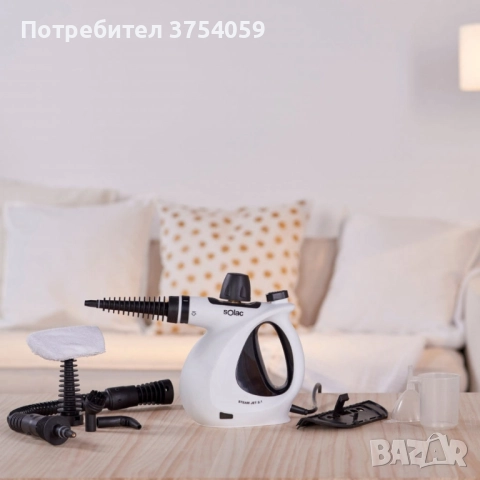 Парочистачка Solac Steam Jet 2.1, снимка 5 - Парочистачки и Водоструйки - 51536216