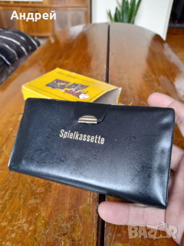 Стара игра шах,дама,карти Spielkassette, снимка 2 - Други ценни предмети - 44781418