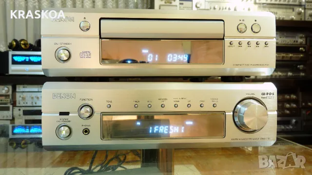 DENON DRA-F101 &  СД Плеър   DCD-F101, снимка 7 - Ресийвъри, усилватели, смесителни пултове - 47990232