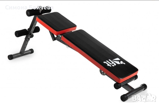 Сгъваема лежанка, до 100 kg, снимка 2 - Фитнес уреди - 52819569