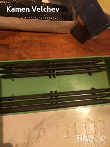 часовникарски длета и пробой и пила от рендови тип с 5 стоманени накрайника и двете от СССР..., снимка 6 - Други инструменти - 50675055