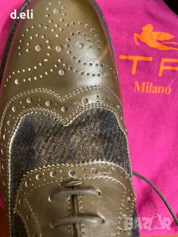 ETRO Original Size 41-42 Кожа , снимка 2 - Ежедневни обувки - 53082651