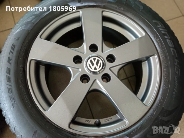 4бр. ал. джанти Dezent 5x112 , 6,5x 15 , ET38, снимка 4 - Гуми и джанти - 50613491