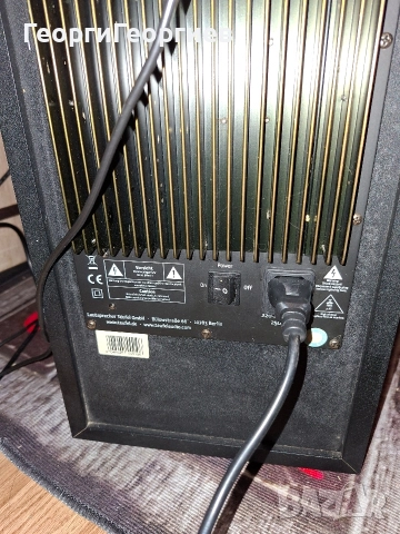 SONY CDP CX355+Teufel US 5110/1, снимка 16 - Ресийвъри, усилватели, смесителни пултове - 49292981