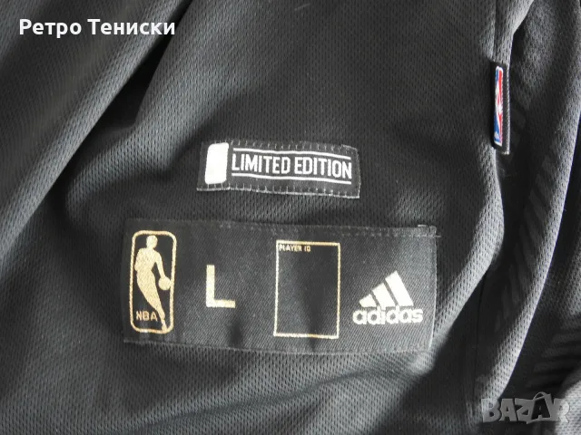 Потник Golden State Warriors (Stephen Curry #30) adidas — Мъже размер L Черно, снимка 5 - Други спортове - 56312868