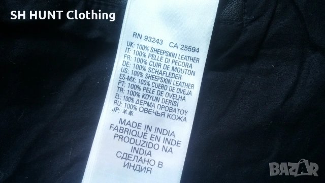 DIESEL SHEEPSKIN LEATHER JACKET Размер M яке естествена овча кожа 17-68, снимка 14 - Якета - 53140767