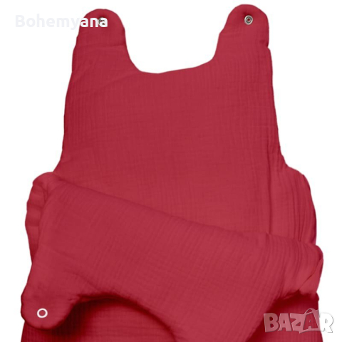 Hi Little One чувалче от муселин 3,5 тог 0-6 м – ягода, снимка 2 - Спални чували за бебета и деца - 44763966