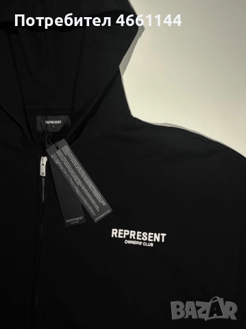 Represent суитшърт - Цената се Договаря!, снимка 3 - Суичъри - 52542559