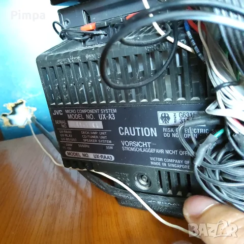 Jvc ux-a3 мини уредба , снимка 4 - Аудиосистеми - 55929770