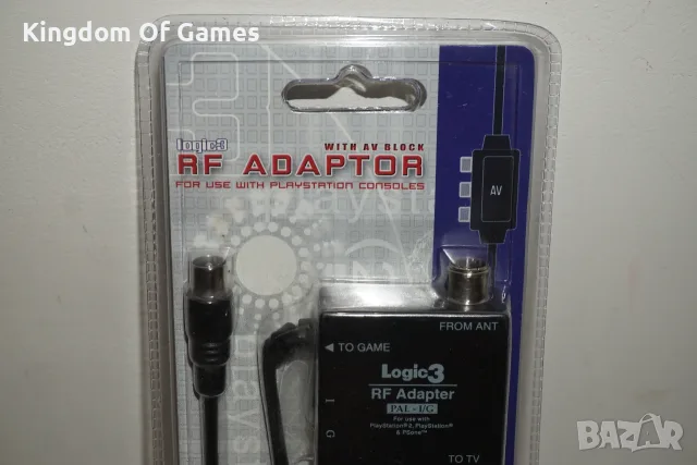 ЧИСТО НОВ ФАБРИЧНО ЗАПЕЧАТАН RF Adaptor Logic 3 за PS/PS2, снимка 2 - Аксесоари - 55750665
