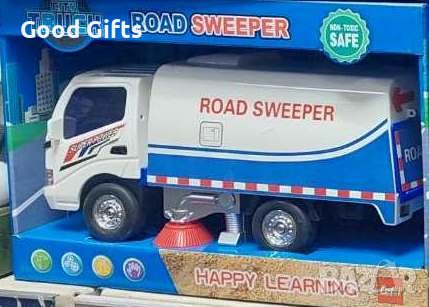 Детски камион за почистване на пътища, снимка 2 - Коли, камиони, мотори, писти - 42887372
