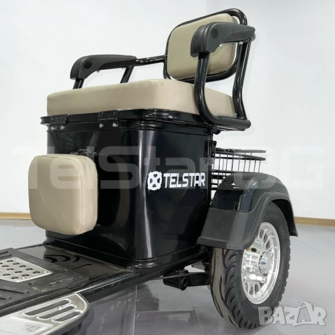 Електрическа триколка 1+1 TS-750++ NEW 48V 1500W Нов модел 2025 със задно предаване с диференциал и , снимка 4 - Мотоциклети и мототехника - 52407150
