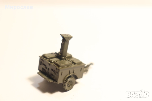 ROCO 1/87 H0 РЕМАРКЕ МОБИЛНА ВОЕННА КУХНЯ КАМИОН МОДЕЛ, снимка 4 - Колекции - 52725224