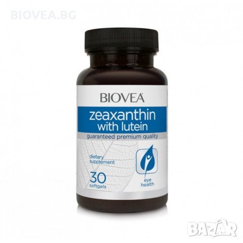 Хранителна добавка ZEAXANTHIN with LUTEIN 30 Softgels