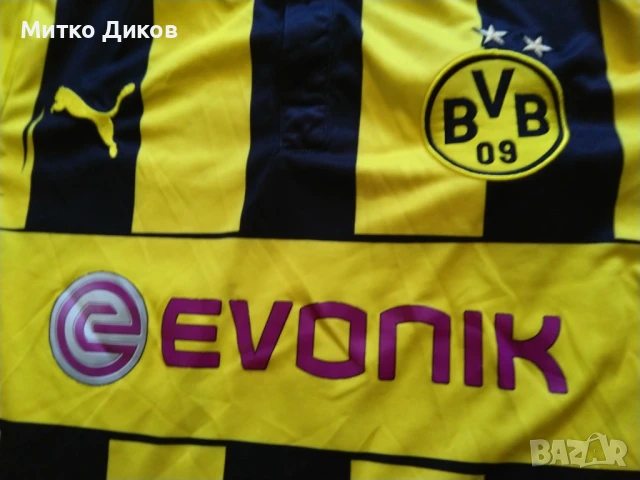 Борусия Дортмунд футболна тениска Пума №11 Марко Ройс размер ХЛ юноши 164 см, снимка 3 - Футбол - 50551528