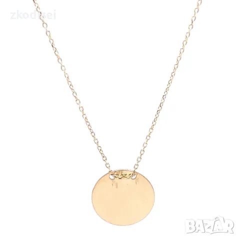 Златно колие 1,65гр. 42см. 14кр. проба:585 модел:29419-4, снимка 2 - Колиета, медальони, синджири - 48902339