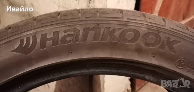 Продавам 2 броя летни гуми 245.45.19 на 1 сезон дот 2022 Hankook, снимка 5 - Гуми и джанти - 54228594