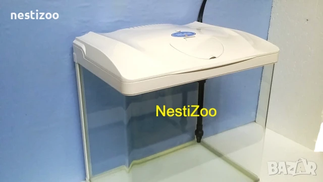 Панорамни Аквариуми-21 и 52литра-ЦВЯТ БЯЛ