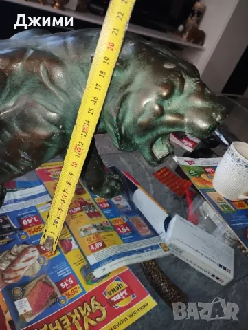 голяма статуетка, снимка 5 - Антикварни и старинни предмети - 48727175