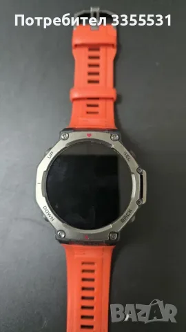 Смарт часовник Amazfit - T-Rex 3, 48 mm, 1.5'', Lava Red crossfit HYROX, снимка 2 - Смарт гривни - 55935623