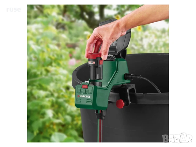 НОВА! Акумулаторна помпа за дъждовна вода Parkside PRPA 12-Li A1, снимка 6 - Други инструменти - 51299181